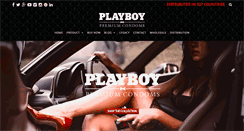 Desktop Screenshot of playboycondoms.com